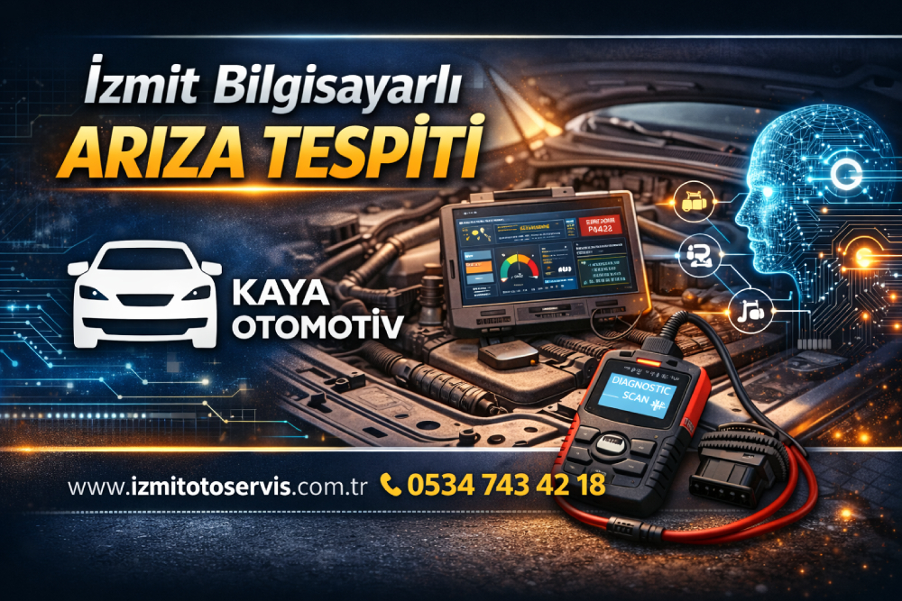 İzmit’te gelişmiş teknoloji ile yapılan bilgisayarlı araç arıza tespiti